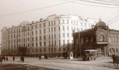 г. Екатеринбург, ул. Малышева, 74. Объект культурного наследия  регионального (областного) значения «Гостиница «Центральная», 1928 год, архитектор Дубровин В.»